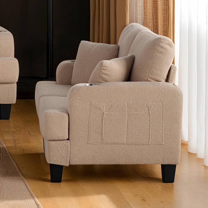 Cinderford Contemporary Loveseat
