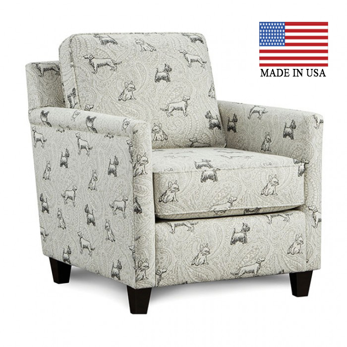 Pocklington Dog Pattern Chair