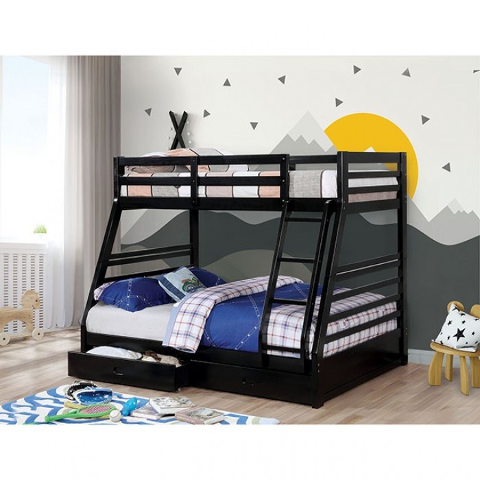 California Transitional Twin/Full Bunk Bed