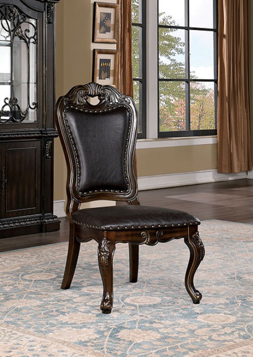 Lombardy Traditional Side Chair Set of 2