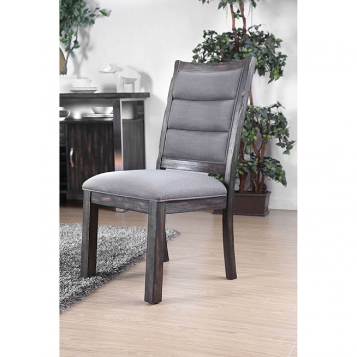 Mandy Rustic style Chair Set of 2