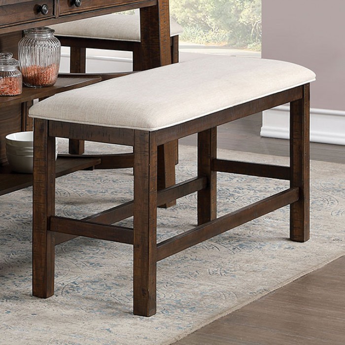 Fredonia Rustic Counter Height Bench Set of 2