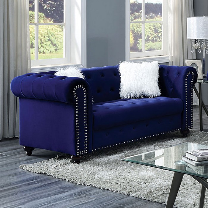 Giacomo Rolled Armrests Loveseat
