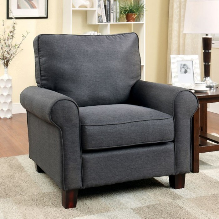Hensel Rolled Arms Chair