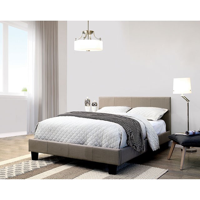 Sims Fully Upholstered Contemporary Bed
