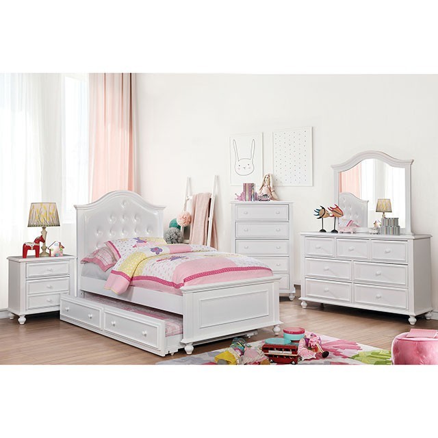 Olivia Traditional Platform Bed