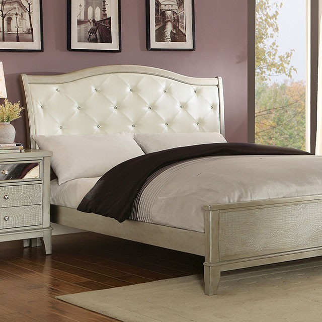 Adeline Contemporary Style Bed