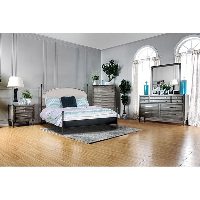 Sinead Transitional Twin Metal Bed