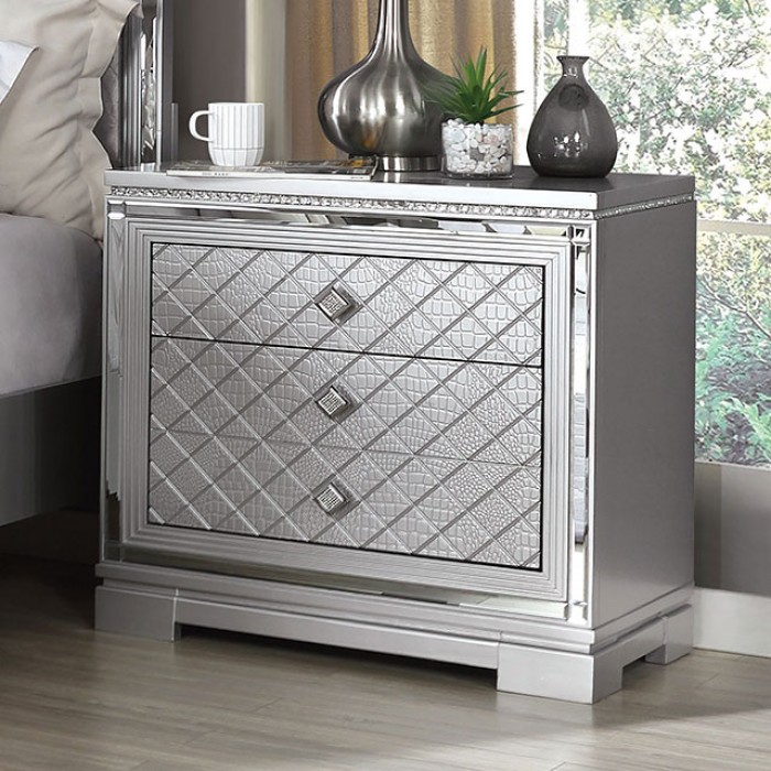 Belleterre Criss-Crossing Motif Night Stand