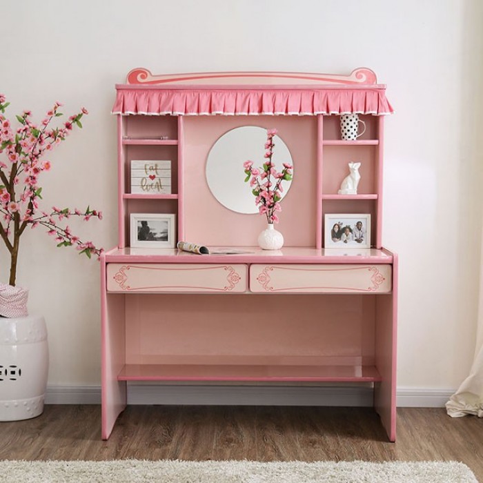 Rheanna Pink Theme Desk