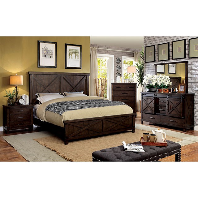 Bianca Rustic Style Bed