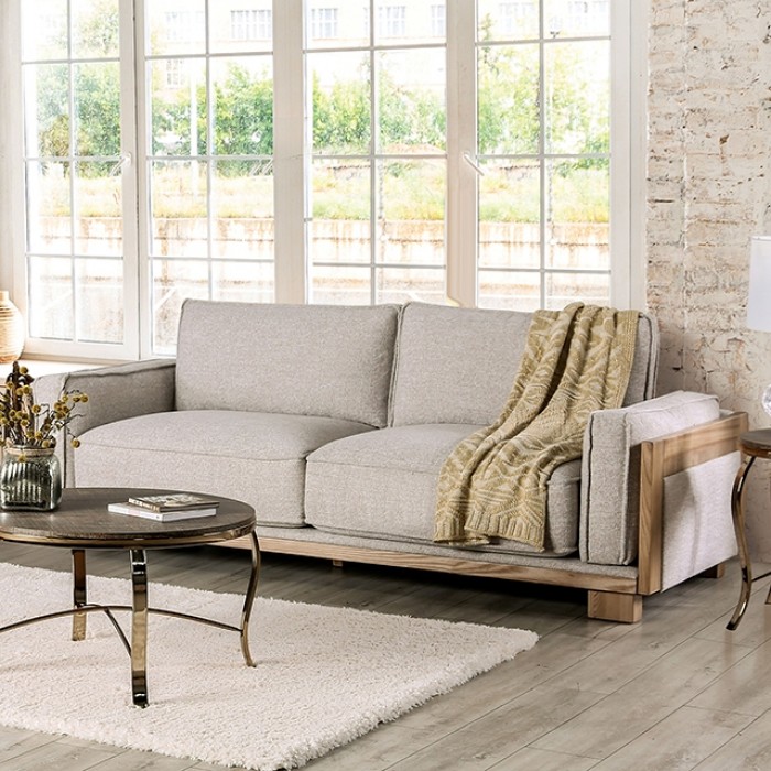 Harstad Block Wooden Legs Sofa