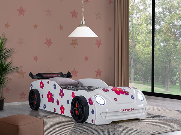 Jourley Novelty Race Car Design Bed