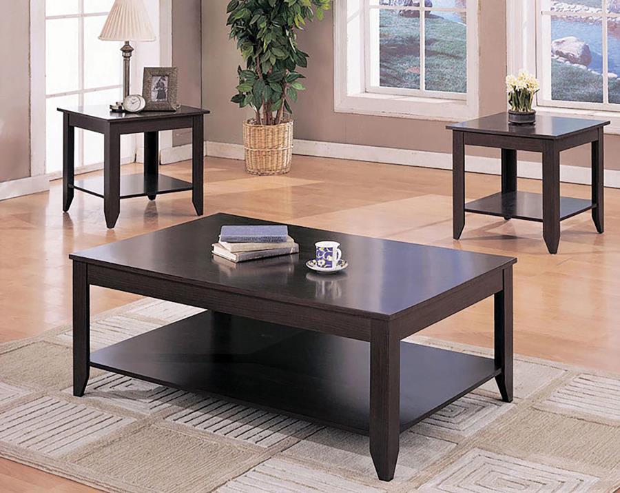 Brooks 3-piece Rectangular Coffee Table Set