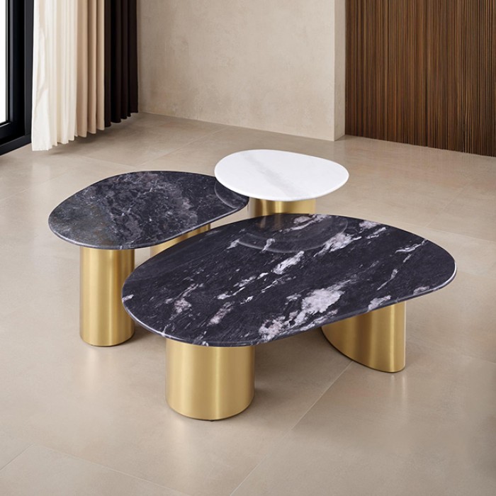 Northwich I Contemporary Oval Coffee Table