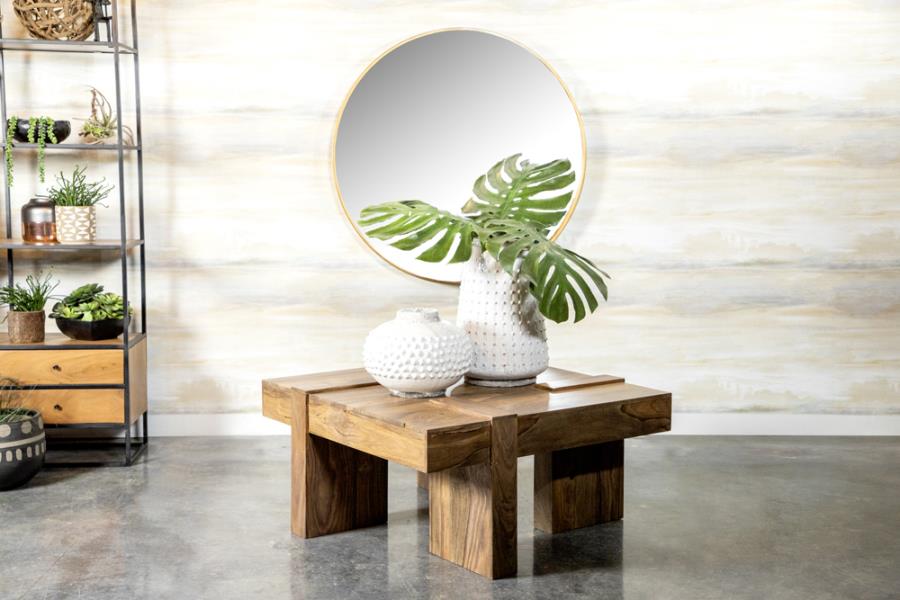 Samira Square Solid Wood Coffee Table
