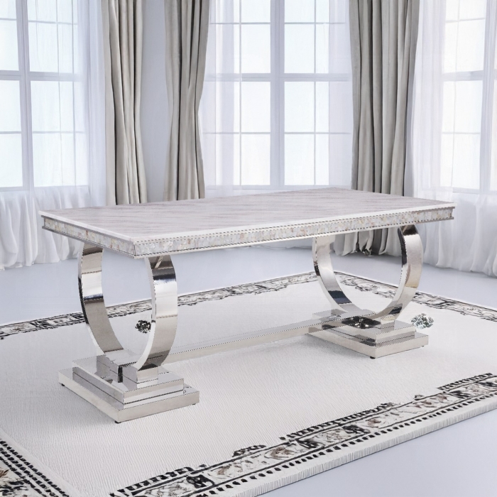 Zander Modern Design Dining Table