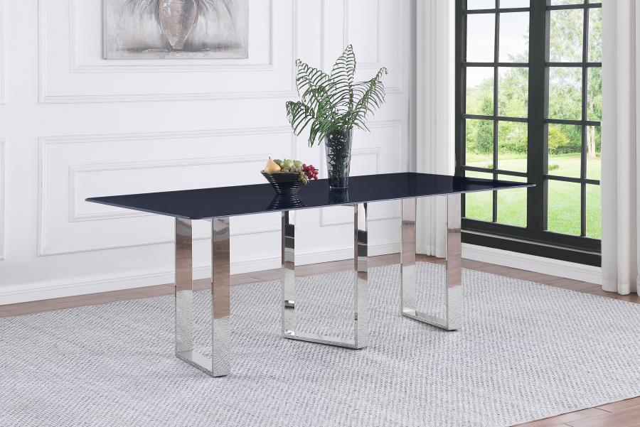 Desden 79-inch Rectangular Sintered Stone Dining Table