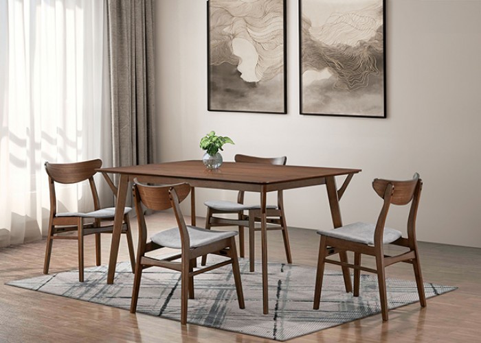 Skien Mid-Century Modern Dining Table