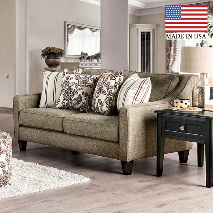 Fillmore Sloped Arms Loveseat