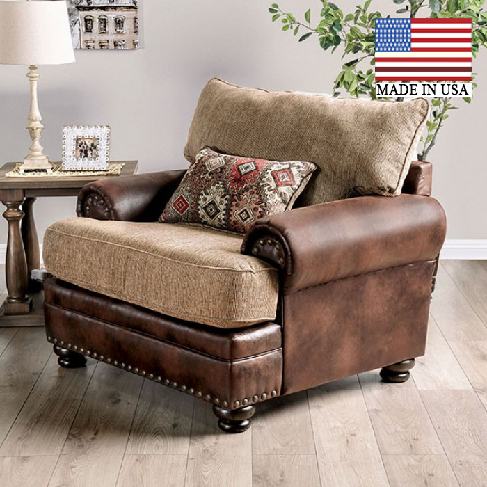 Fletcher Rolled Arms Chair