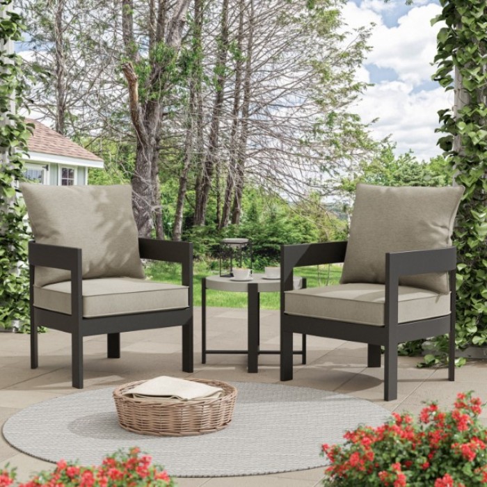 Lotus Stackable Design 3 Pc. Patio - Set of 3