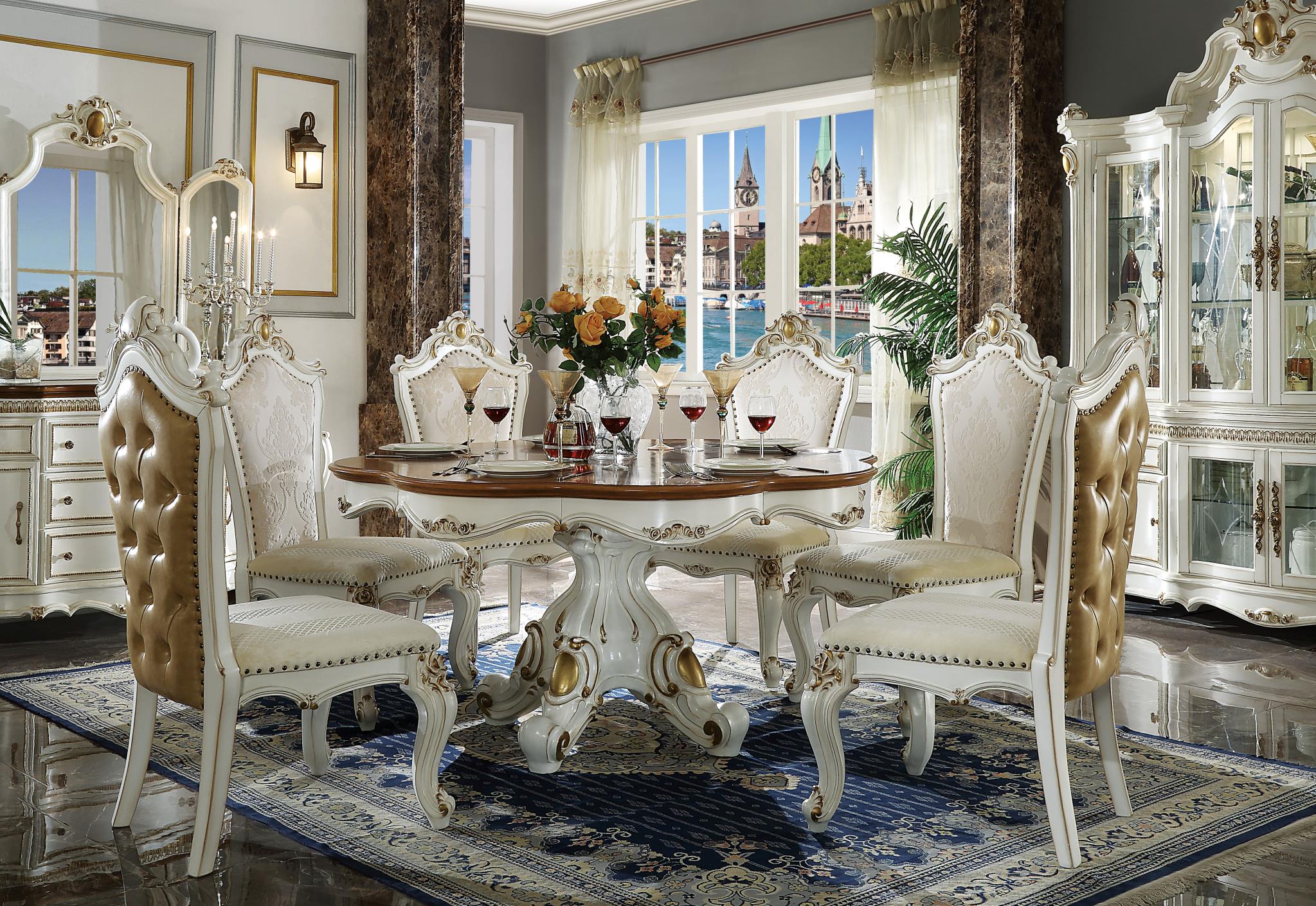 Picardy Classic Style Dining Table