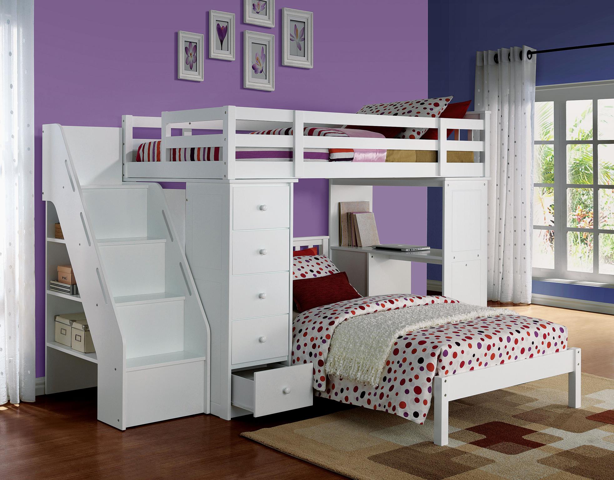 Freya Versatile Design Loft Bed with Storage