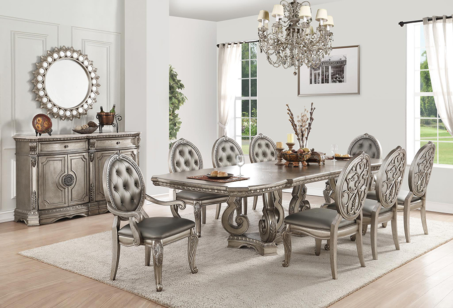 Northville Rectangular Double Pedestal Dining Table