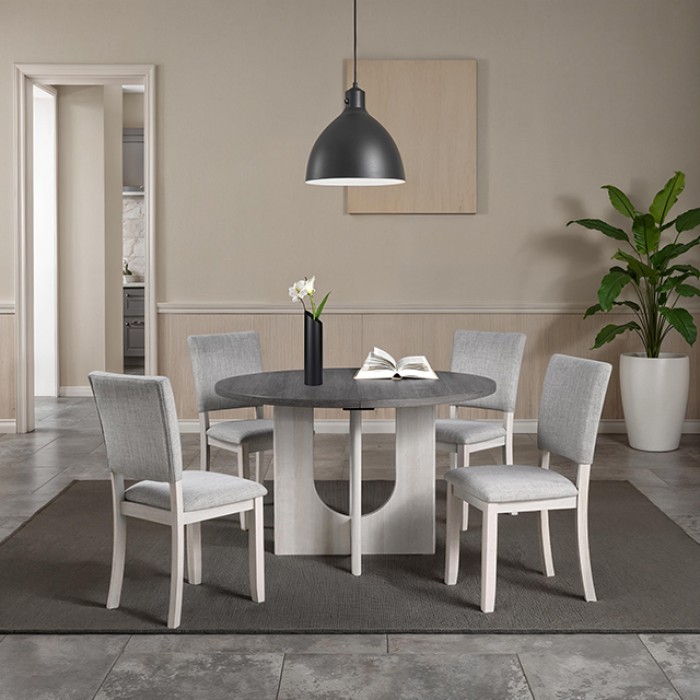Oberto Transitional Round Dining Table