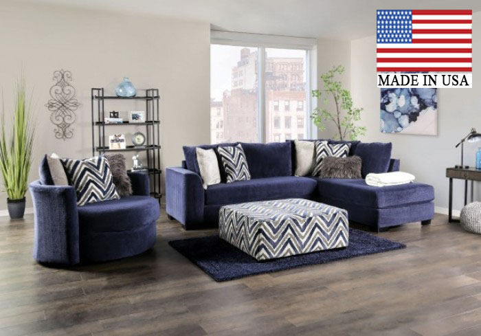 Griswold Square Cube Feet Sectional Sofa