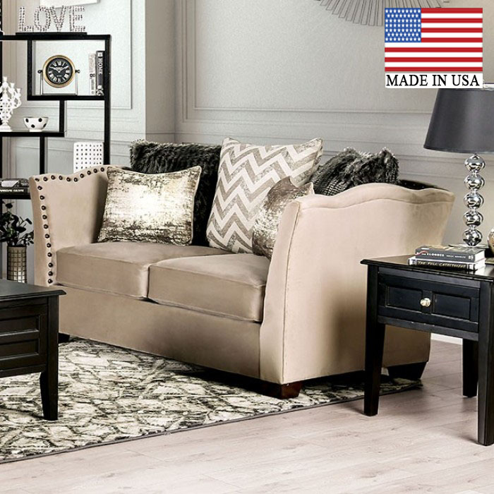 Hampden Flared Arms Loveseat
