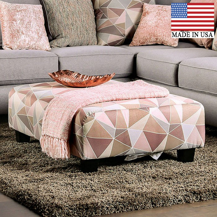 Harriden Tapered Block Feet Ottoman