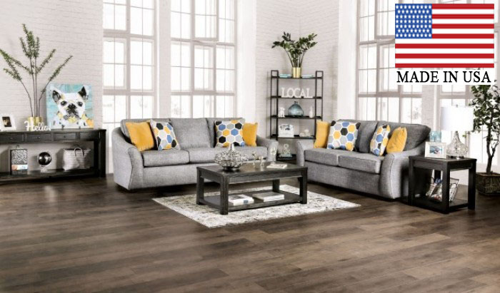 Jarrow Transitional Curved Shelter Arms Sofa
