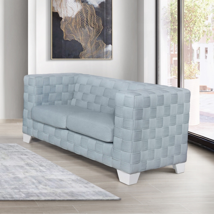 Saree Weaved Style Loveseat