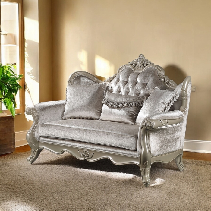 Libertee Loveseat with 3 Pillows