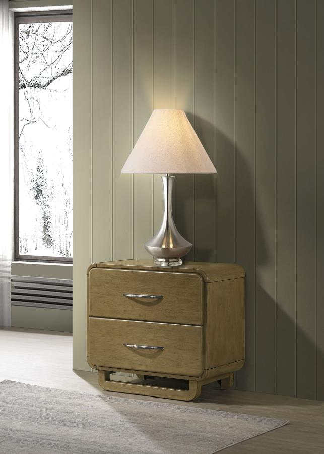 Amsbury 2-drawer Nightstand Bedside Table