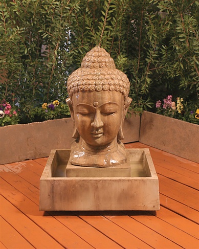 Gist Buddha Head Small Fountain