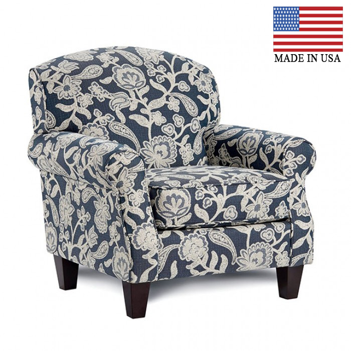 Porthcawl Rounded Arms Floral Chair