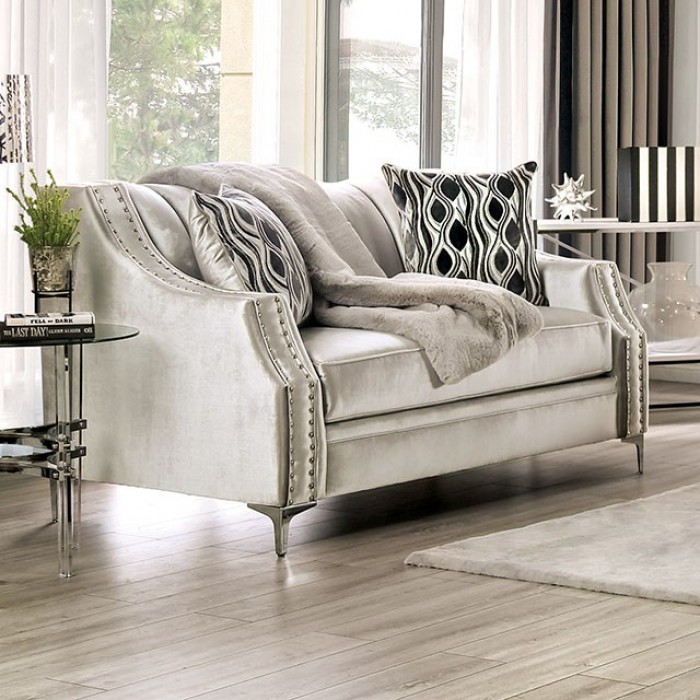 Elicia Transitional Love Seat