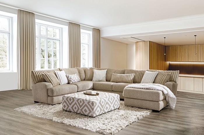 Loughton Transitional Sectional Sofa