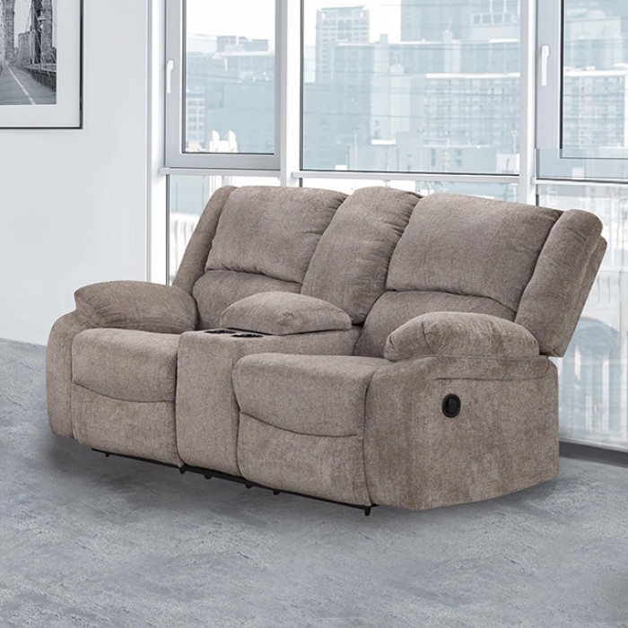 Cosimo Transitional Manual Loveseat