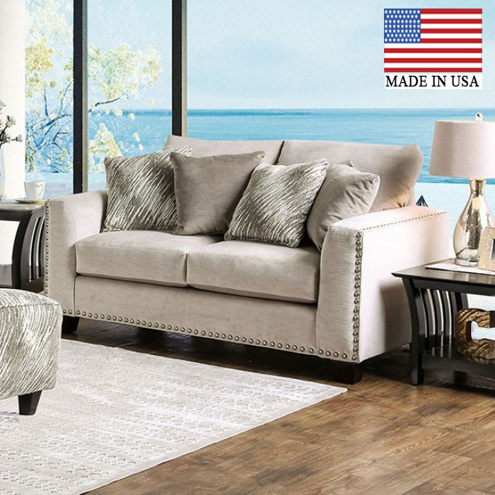 Stefano Contemporary Style Loveseat