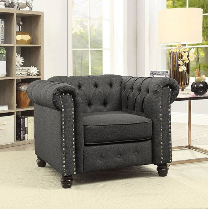 Winifred Rolled Arms Chair