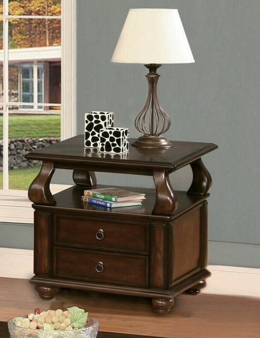 Amado Transitional End Table