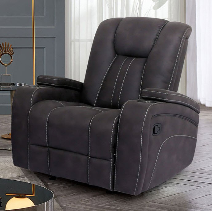 Amirah Gray Glider Recliner