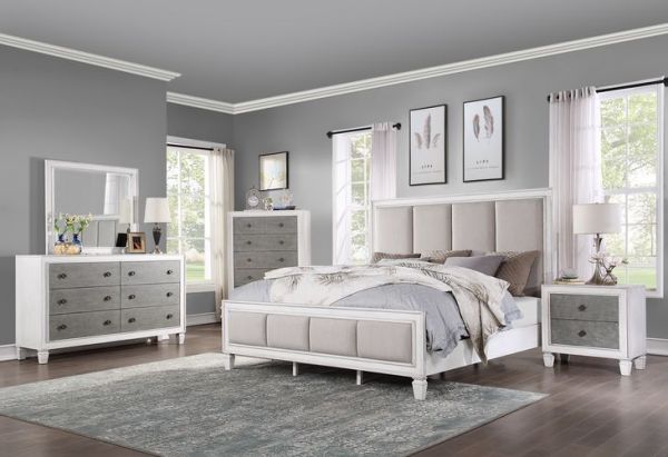 Katia Modern Rustic Bed