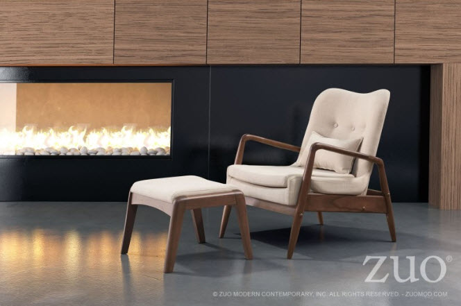 Bully Lounge Chair & Ottoman