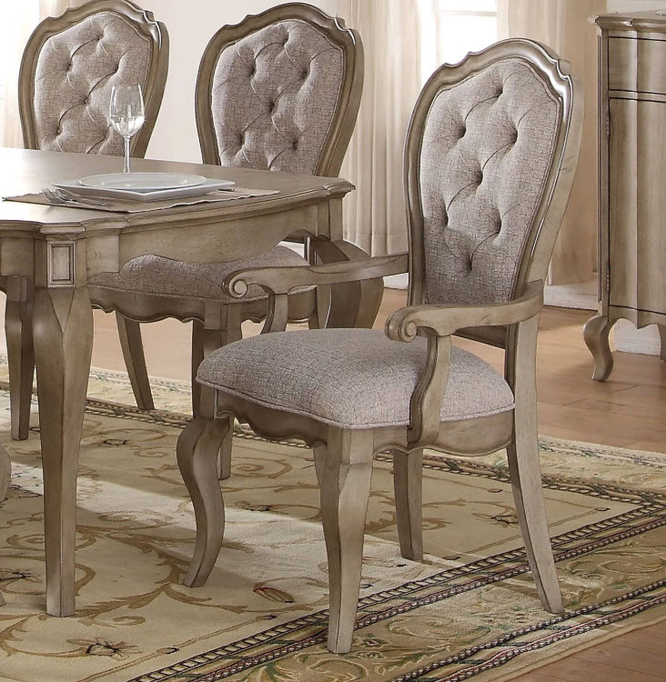 Chelmsford Button Tufted Arm Chair Set of 2
