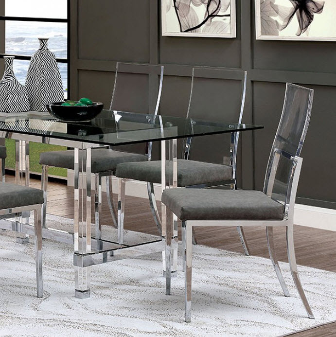 Casper Minimalist Design Side Chair Set of 2